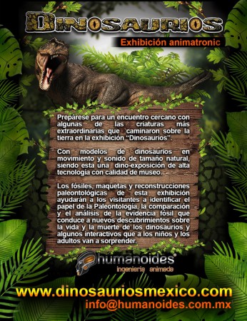 Exhibición animatronic (idea original de la empresa)